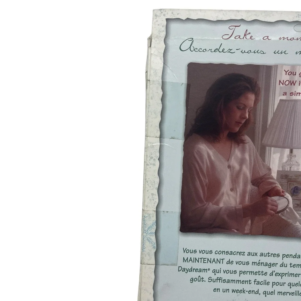 Dimensions 72749 Counted Cross Stitch Kit Daydreams Christmas Teddy Bear‎ NEW